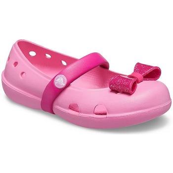 Crocs Keeley Embellished Clog Ruzove - Detske Dreváky